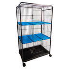 Viveiro Gaiola Fauna Pet Luxo Grande Multiuso Aves Coelhos - Jel Plast