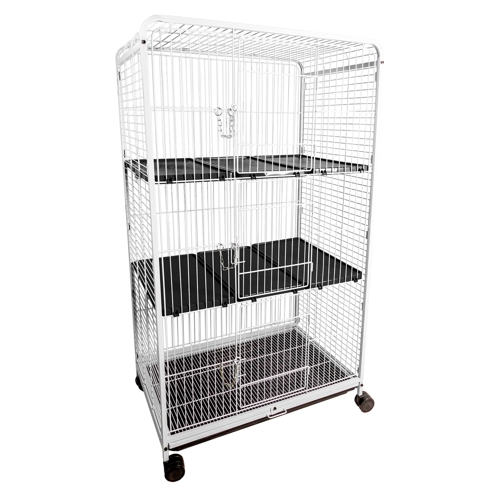 Viveiro Gaiola Fauna Pet Luxo Grande Multiuso Aves Coelhos - Jel Plast