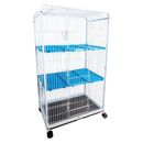 Viveiro Gaiola Fauna Pet Luxo Grande Multiuso Aves Coelhos - Jel Plast