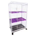 Viveiro Gaiola Fauna Pet Luxo Grande Multiuso Aves Coelhos - Jel Plast