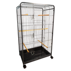 Viveiro Gaiola Fauna Pet Luxo Grande Multiuso Aves Coelhos - Jel Plast