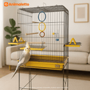 Viveiro Gaiola Para Calopsita Triplex Confort Completo Jel Plast