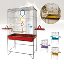 Viveiro Gaiola Para Calopsita Triplex Confort Completo Jel Plast