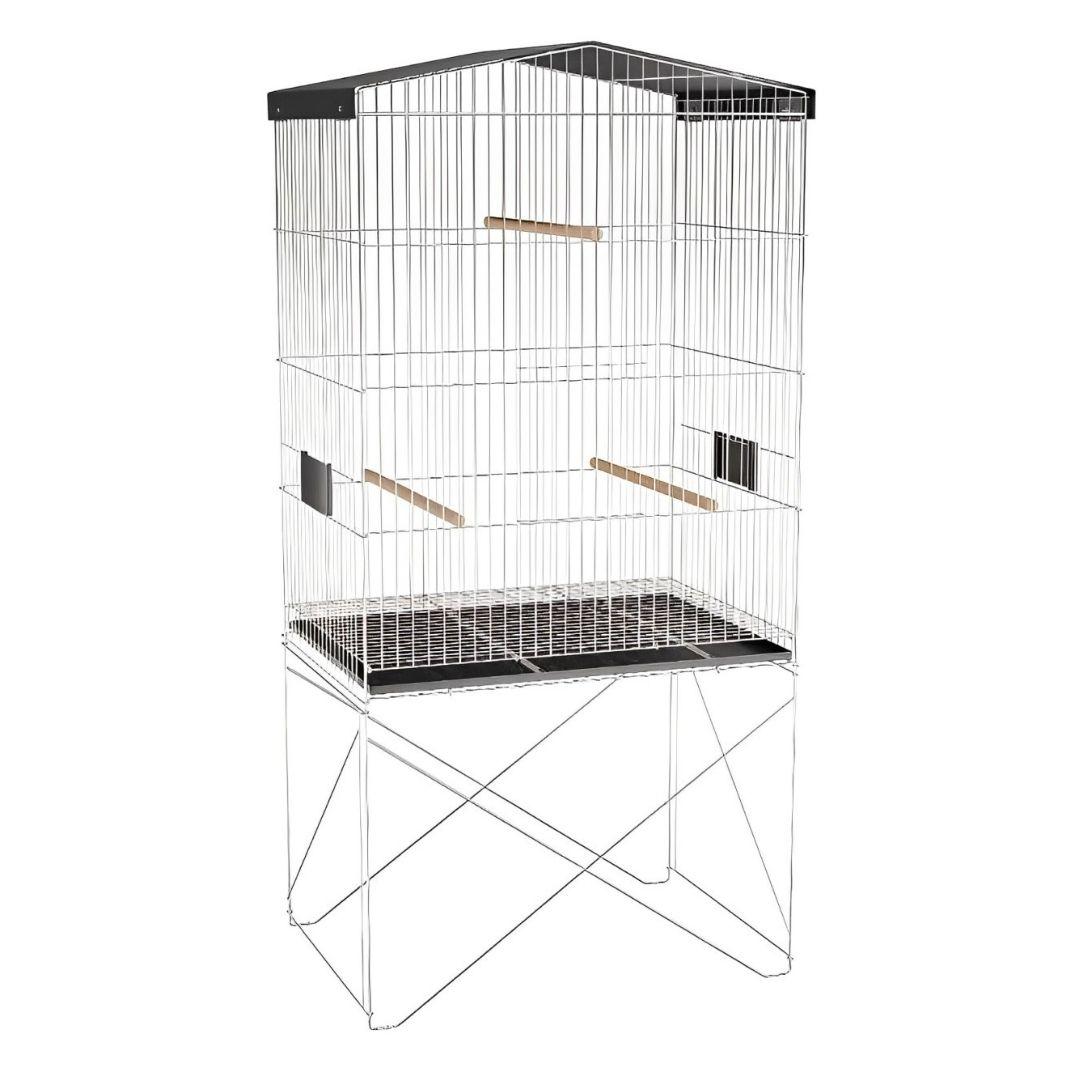 Viveiro Gaiola para Pássaros Médio Dobrável - Gaiolas Quatigá