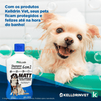 shampoo kelldrin matt 6 em 1 anti pulgas e carrapatos 500ml